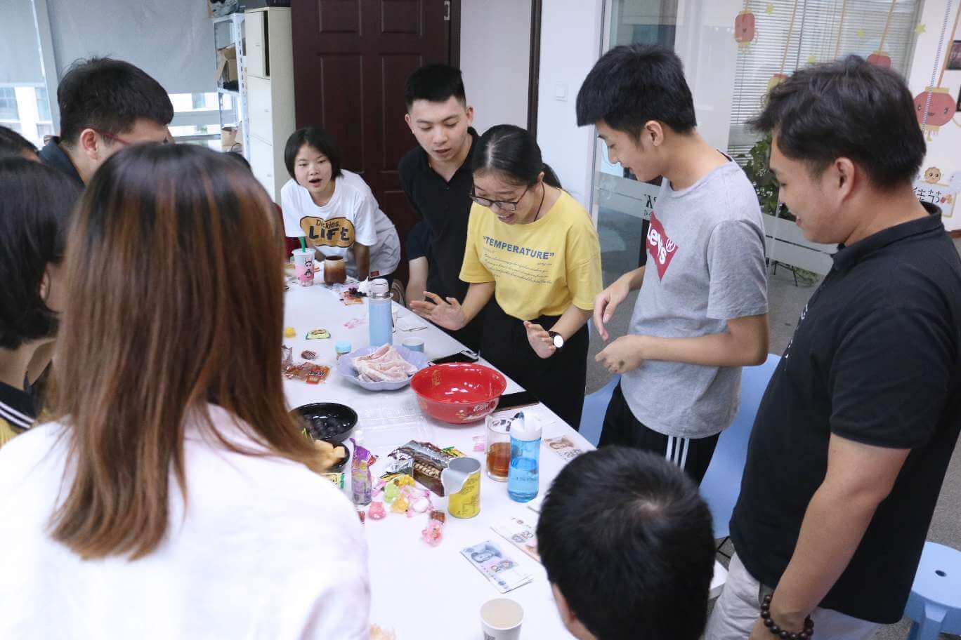 中远方舟博饼现场